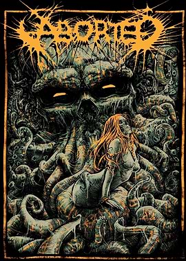 Aborted Album Art with Tentacles