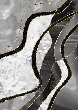 Marble Agate Gold Glam 2