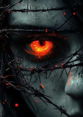 Barbed Wire and Fiery Eye