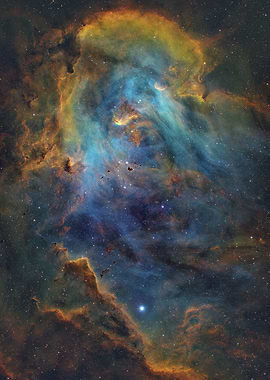 The Core of the Running Chicken Nebula
