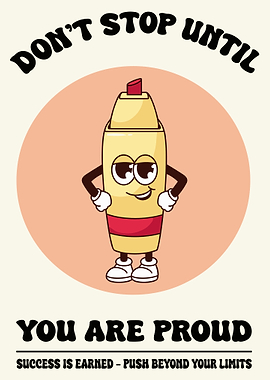 Motivational Marker Cartoon