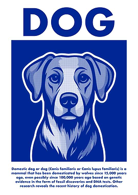 Dog Portrait Illustration