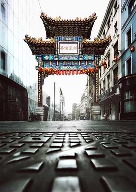 Chinatown Gate in London