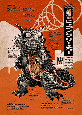 Hypno Creature: Anatomical Monster Study