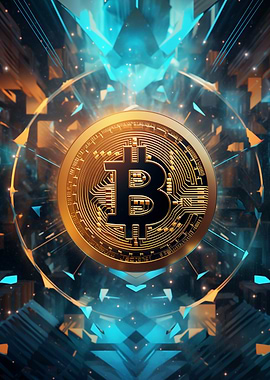 Bitcoin Cryptocurrency Art