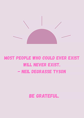 Neil deGrasse Tyson Quote Poster