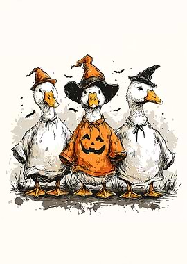 Halloween Ducks Costume