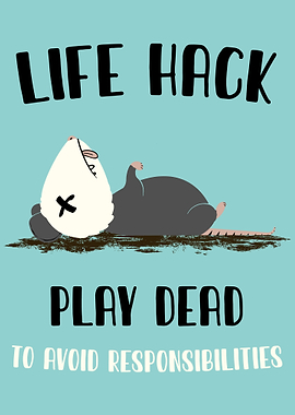 Life Hack - Play Dead Opossum