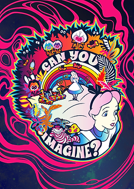 Alice's Psychedelic Wonderland Dream