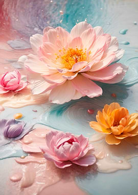 Petal Whispers | A Symphony of Blooming Colors