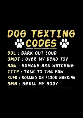 Dog Texting Codes Funny Guide