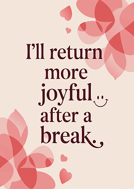 Joyful Return After a Break
