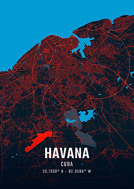 Havana City Map