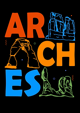 Arches National Park Souvenir Moab Utah Arches