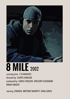 Eminem 8 Mile Movie Poster