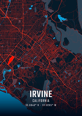 Irvine City Map