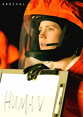 Arrival Movie Poster: Louise Banks