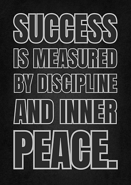 Success is Measured by Inner Peace