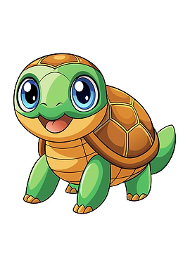 Cartoon Turtle Illustration