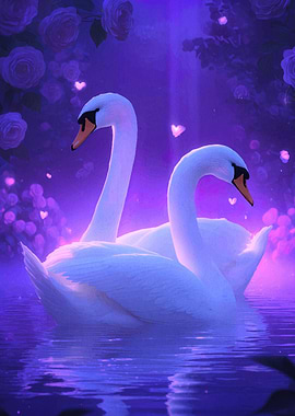 Swans in Love