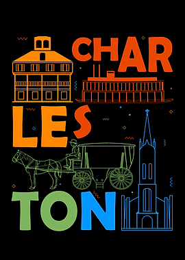 Charleston South Carolina Souvenir Men Charleston