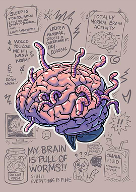 My Brain is Full of Worms: ADHD & Mental Health