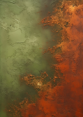 Green and Orange Texture