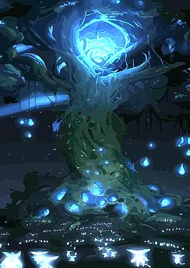 ori Mystical Glowing Tree