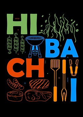 Hibachi Lover Japanese Hibachi Grill Gift Men Hibachi