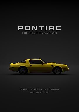 Pontiac Firebird Trans Am - Yellow Specs