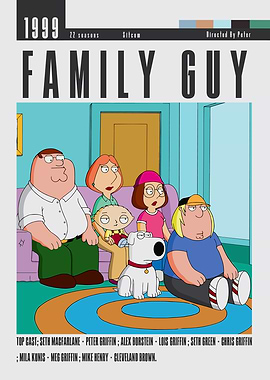 Family Guy Cast Poster