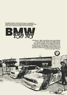 BMW E30 M3 Racing