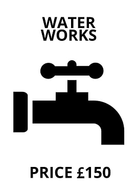 Water Works Tap Icon
