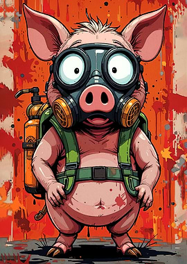 Pig Gas Mask