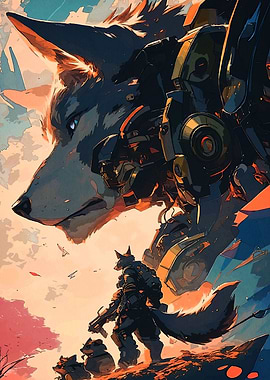 Cyberpunk Wolf Pack