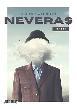 Surreal Cloud Head Man