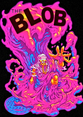 The Blob Movie Poster Art