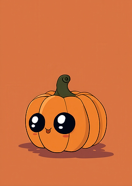 Cute Cartoon Pumpkin