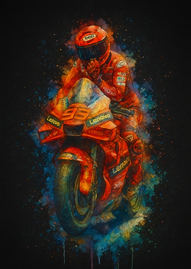 Marc Marquez Motorcycle Racer