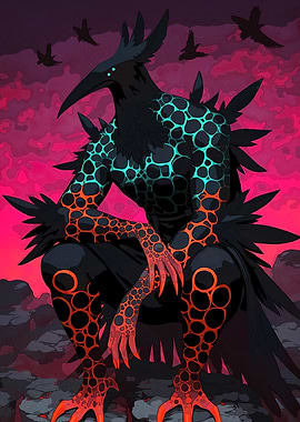 Anthropomorphic Bird Creature