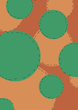 Abstract Circles Pattern