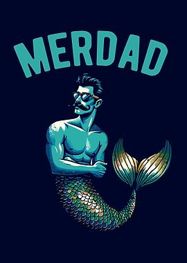 Merdad Merman Illustration