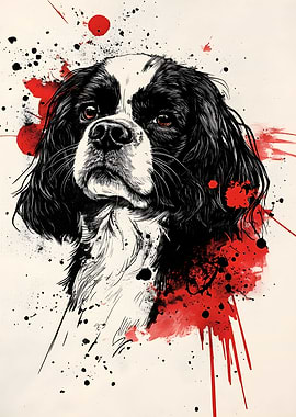 Cavalier King Charles Spaniel Art