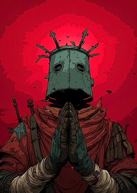 Helmeted Warrior Prayer