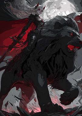 Demon Rider Lion