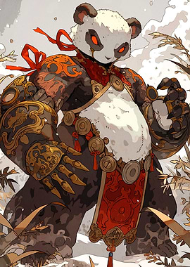 Armored Panda Warrior