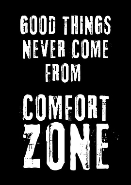 Comfort Zone Motivational Quote