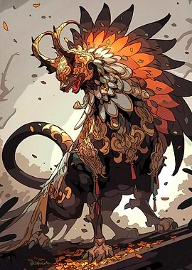 Ornate Lion-like Creature