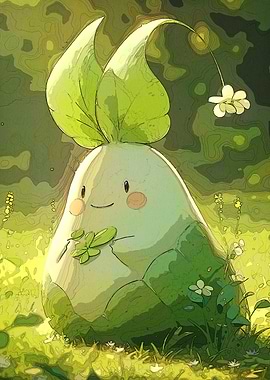 Cute Budew Animal Nature