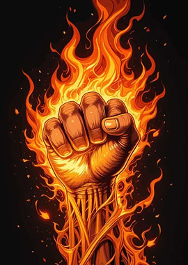 Fiery Fist of Power